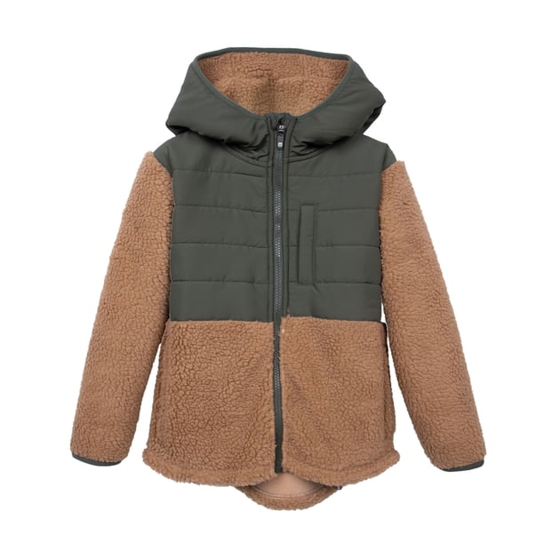 Polerón Niño con Chiporro y Gorro Café