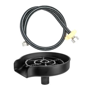 Magideal - Fregadero De Cocina Automático, Accesorio Para Fregadero De Cocina, Enjuagador Rápido, Jarra De Café, Taza Para Botella, Hotel, Cocina, Taza De Té, , Arandela De Vaso Manguera De 50 Cm