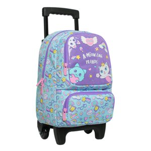Mochila Infantil Niña Winner Cat Print Menta Head
