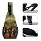 thumbnail image 3 of Perdido con Ollie Riñonera Bandolera con Estampado Integral para Hombres y Mujeres, Bolso Cruzado Gráfico de Tendencia, Mochila de Hombro Streetwear para Ciclismo y Deportes, Riñonera Versátil Casual, 3 of 6
