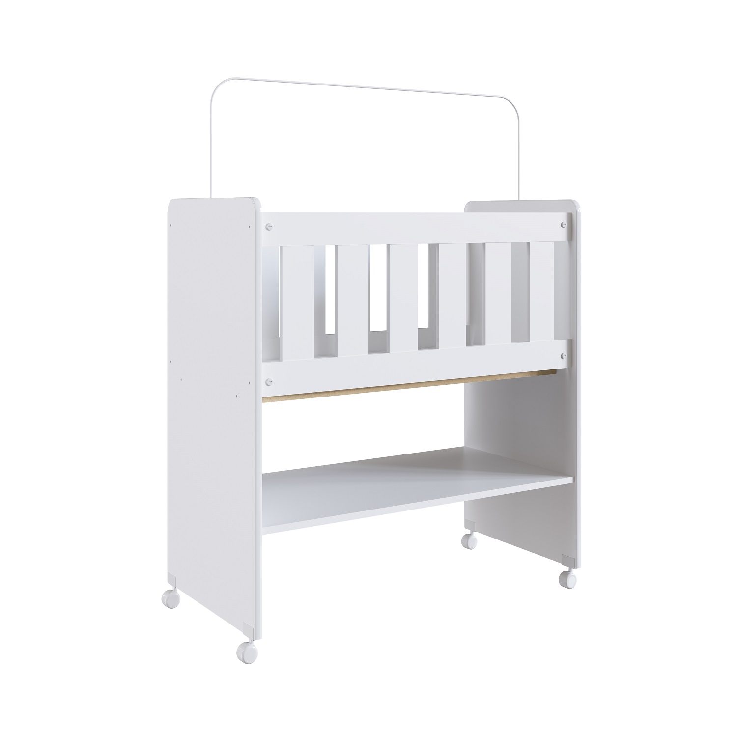 Mini Cuna Yardas Teruel Blanco C/Colchón