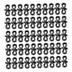 thumbnail image 5 of Ganchos Para Luces, Prácticos Y Prácticos, Con Forma De S, Para Toallas, Oficina, Luces De Navidad, 50 Unidades, Color Negro, 5 of 5