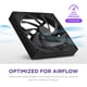 thumbnail image 2 of Ventilador NZXT F140Q, 140 mm, silencioso, flujo de aire único, negro, 2 of 8