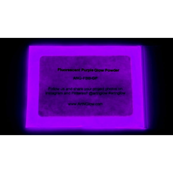 Polvo Pigmentado Art 'N Glow 1 kg Púrpura Fluorescente