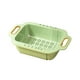 thumbnail image 3 of Over The Sink Colador Canasto De Colador Fregadero De Cocina Retráctil Canasto De Drenaje Verde, 3 of 3
