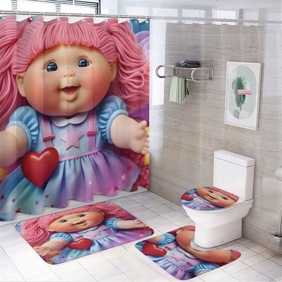 Set Cortina de Ducha Cabbage Patch 4 Piezas
