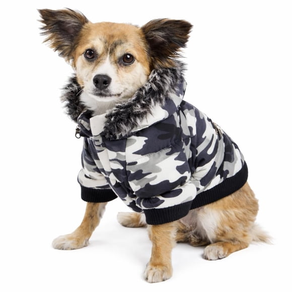 Abrigo para perro Pet Life Classic Metallic Fashion Winter Parka