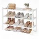 thumbnail image 1 of Zapatero SONGMICS de Bambú de 3 Niveles para 12‑16 Pares (24.9 × 69.9 × 51.3 cm), 1 of 7