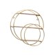 thumbnail image 5 of Estante De Pared Flotante De 3 Capas, Resistente, Para Artículos Esenciales De Baño, Decorativo, De Doble Círculo, 5 of 5