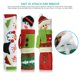 thumbnail image 3 of Las manijas cubren la puerta del frigorífico ERKOON Christmas Snowman, 3 of 7