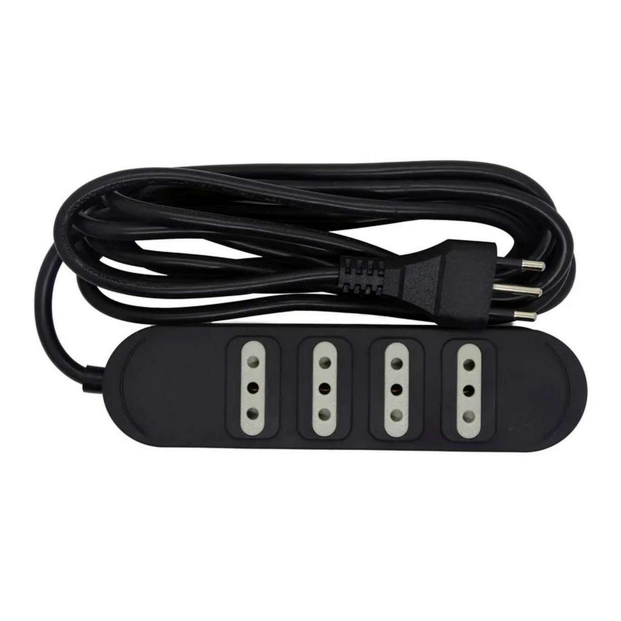 Gen - Alargador Extension Zapatilla De Corriente Enchufe Multiple Multicolor