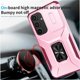 thumbnail image 2 of Funda Armada para Samsung Galaxy S25 FE con Tapa Deslizante y Soporte Magnético Giratorio Rosa, 2 of 5