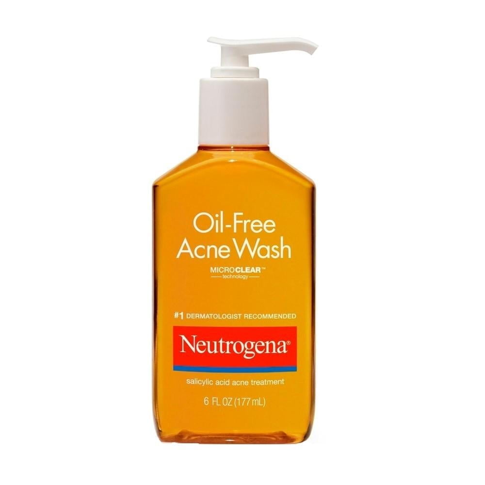 Gel Limpiador Facial Neutrogena Oil Free Ácido Salicílico 177 Ml