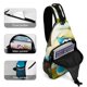 thumbnail image 4 of Los Pitufos Riñonera Bandolera con Estampado Integral para Hombres y Mujeres, Bolso Cruzado Gráfico de Tendencia, Mochila de Hombro Streetwear para Ciclismo y Deportes, Riñonera Versátil Casual, 4 of 6