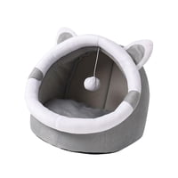 Magideal - Camas Para Gatos Para Gatos De Interior, Con Juguete Colgante, Nido Cálido Y Cómodo, Cama Para Perros Pequeños, Sofá Cama Para Mascotas, Suministros P , S S