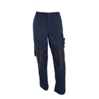 Jayson - Pantalón Cargo Con Refuerzo Hombre T/C 80/20 Azul Marino S