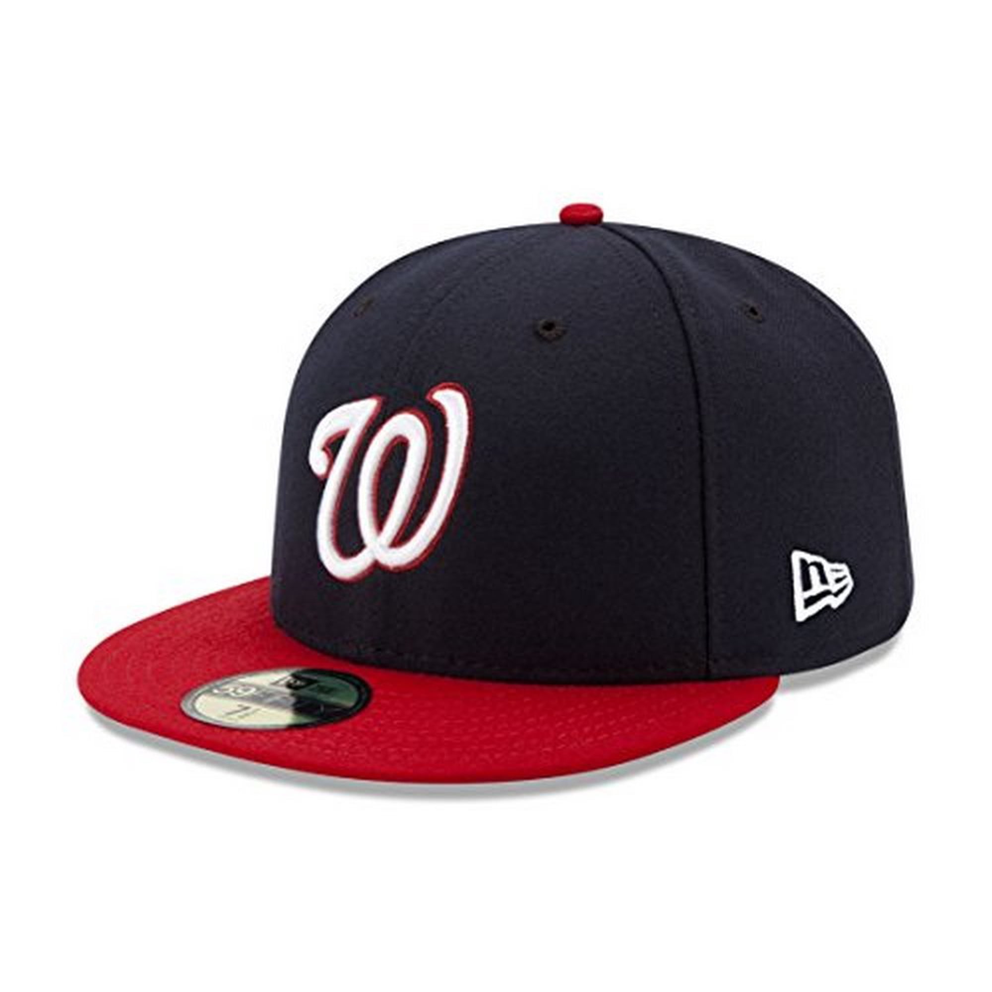 Gorra New Era 59fifty Washington National Mlb Navy/red Para Hombre