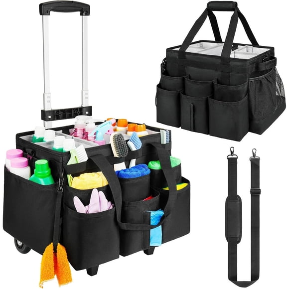 Bolso Organizador de Limpieza ZIOZERTT con Carro