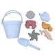 thumbnail image 3 of Juguetes De Arena De Silicona Para Niños, Lindos Juguetes De Playa Para Niños Para El Patio Trasero, Exteriores Y Viajes, Azul Claro, 3 of 4