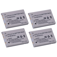 Genérico - 4 Baterías En-El5 Nikon Alternativa