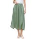 thumbnail image 1 of INSPIRE CHIC Falda Maxi de Verano para Mujer con Cintura Alta Elástica y Diseño de Línea A, Talla XS, Verde, 1 of 6