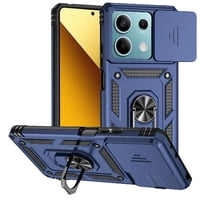 Estuche Gangxun Para Xiaomi Redmi Note 13 5G, Soporte Giratorio 360°, Estilo Mecánico Y Magnético