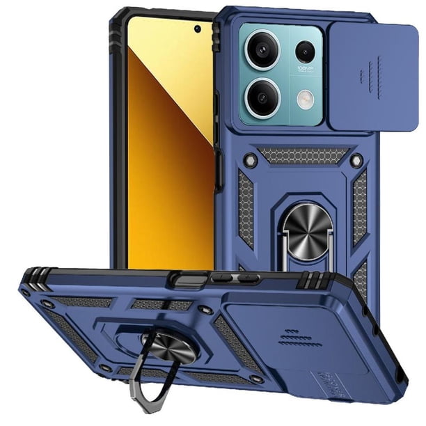 Estuche GANGXUN para Xiaomi Redmi Note 13 5G, soporte giratorio 360°, estilo mecánico y magnético