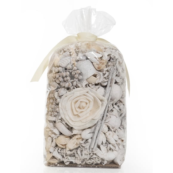 Bolsa de popurrí con fragancia natural de lino con pétalos florales