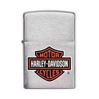 Zippo - Encendedor Harley Davidson Logo Naranja Zp200Hd.H252