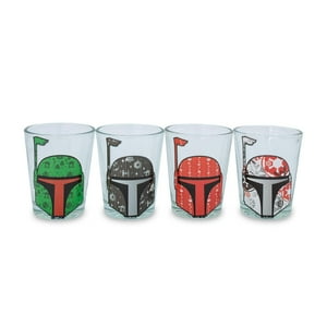 Gafas De Chupito Star Wars Boba Fett Holiday, 75 Ml, Juego De 4
