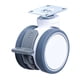 thumbnail image 1 of Rueda Resistente Con Freno, Rueda Doble Para Sillas De Oficina, Escritorios, Carros, Freno Plano, 1 of 3