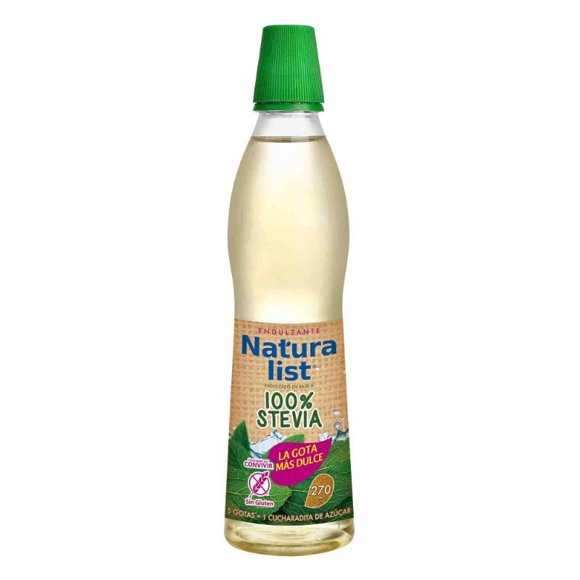 Endulzante Líquido Stevia Botella, 270 ml