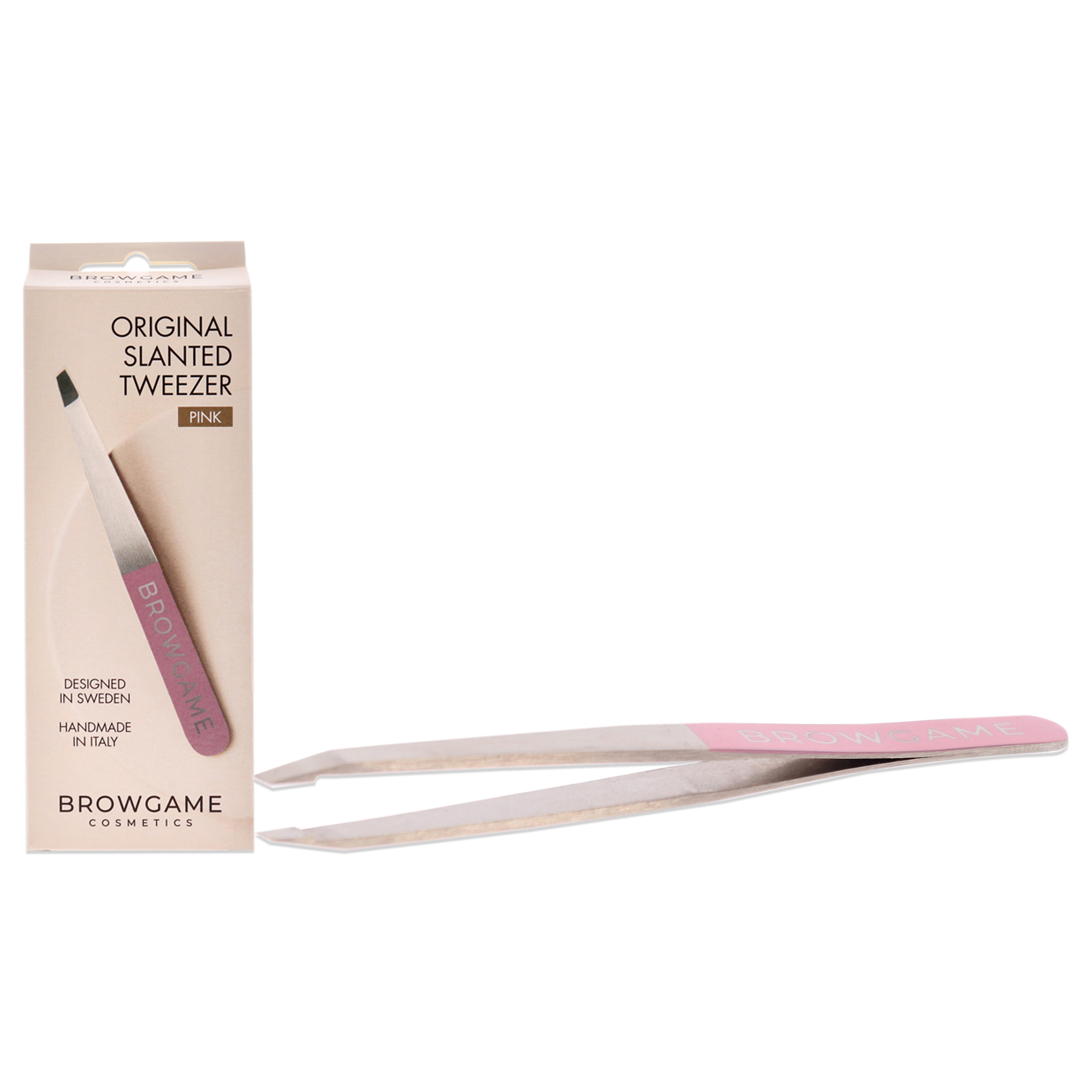 Pinza Browgame Inclinada Rosa