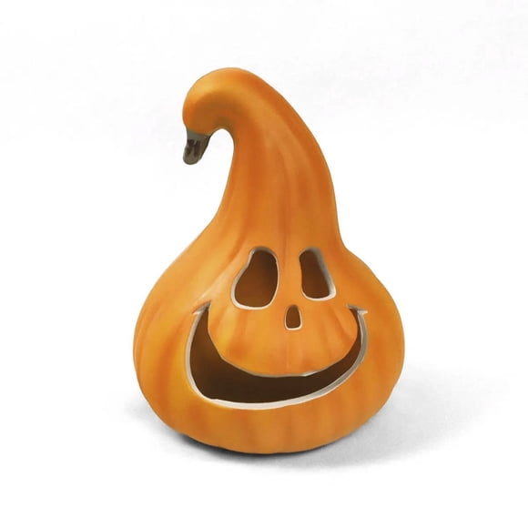 Calabaza Decorativa con Luz LED 30 x 23 cm Halloween - Frank & Mortis