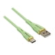 thumbnail image 1 of Cable Philco USB-A a USB-C 1,2 m Verde, 1 of 4