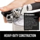 thumbnail image 4 of Abrelatas Gorilla Grip, acero inoxidable, de alta resistencia, color negro, 4 of 9