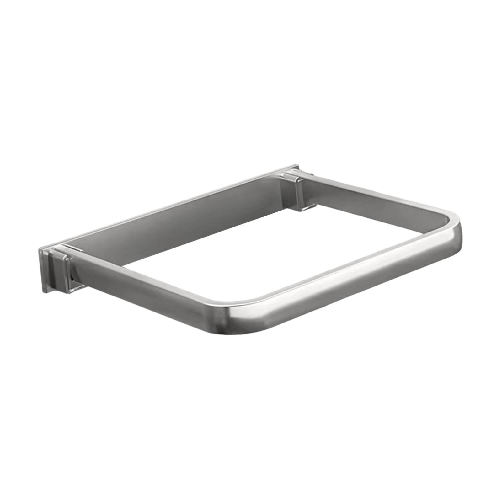 Bothyi - Toallero De Baño De Aluminio, Soporte Para Toallas De Baño, Para Cocina, Baño, Lavabo, 1 Capa, Sin Ganchos