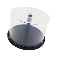 Magideal - Contenedor De Almacenamiento De Cd Vacío Estuche Para Cd Estuche Para Cd Cubierta Transparente Accesorios Para Organización A Prueba De Polvo 13,8 X 8