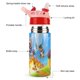 thumbnail image 3 of Zoo Battle ArenaBotella de Agua con Tapa Pop Top de Un Toque, Acero Inoxidable, a Prueba de Fugas, para Deportes, Botella Infantil rosa 12 oz, 3 of 6