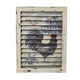 thumbnail image 1 of Persiana de ventana con forma de gallo casi natural para decoración de pared, 1 of 5
