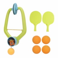 Fliperex - Ping Pong Portatil Sin Mesa Bola Con Cuerda Para Entrenar Verde