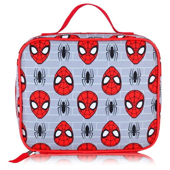 Lonchera Fast Forward Spider-Man Gris Reutilizable