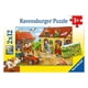 thumbnail image 1 of RAVENSBURGER PUZZLE TAREAS DE LA GRANJA - 2X12., 1 of 3