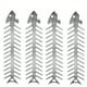 thumbnail image 1 of 1/2/4pcs BBQ Skewers Stainless Steel Reusable Barbecue Skewers Ideal For Grilling Shish Kabobs Use For Beef Pork Chicken Vegetable And Shrimp Kabobs Aesthetic Room Decor Art Supplies Outdoor Camping P, 1 of 3