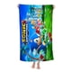 thumbnail image 3 of Sonic Toalla de playa de secado rápido con diseño temático, regalo para mujeres y niñas, ideal para cumpleaños, fans, amantes de la música, uso en la playa o al aire libre,78*180cm, 3 of 6