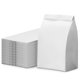 thumbnail image 1 of Bolsas de papel kraft CulinWare 5 lb 500 unidades 13x8x27 cm blancas, 1 of 8
