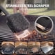 thumbnail image 4 of Cepillo para parrilla BBQ ThermoMaven de 43 cm, sin cerdas, limpieza a vapor, 4 of 8
