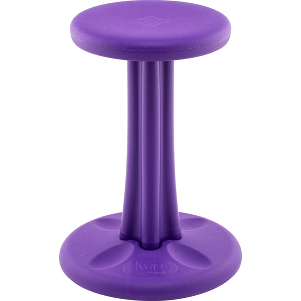 Taburete Wobble KORE DESIGN Wobble Taburete Wobble para niños de 10 a 11 años, color morado