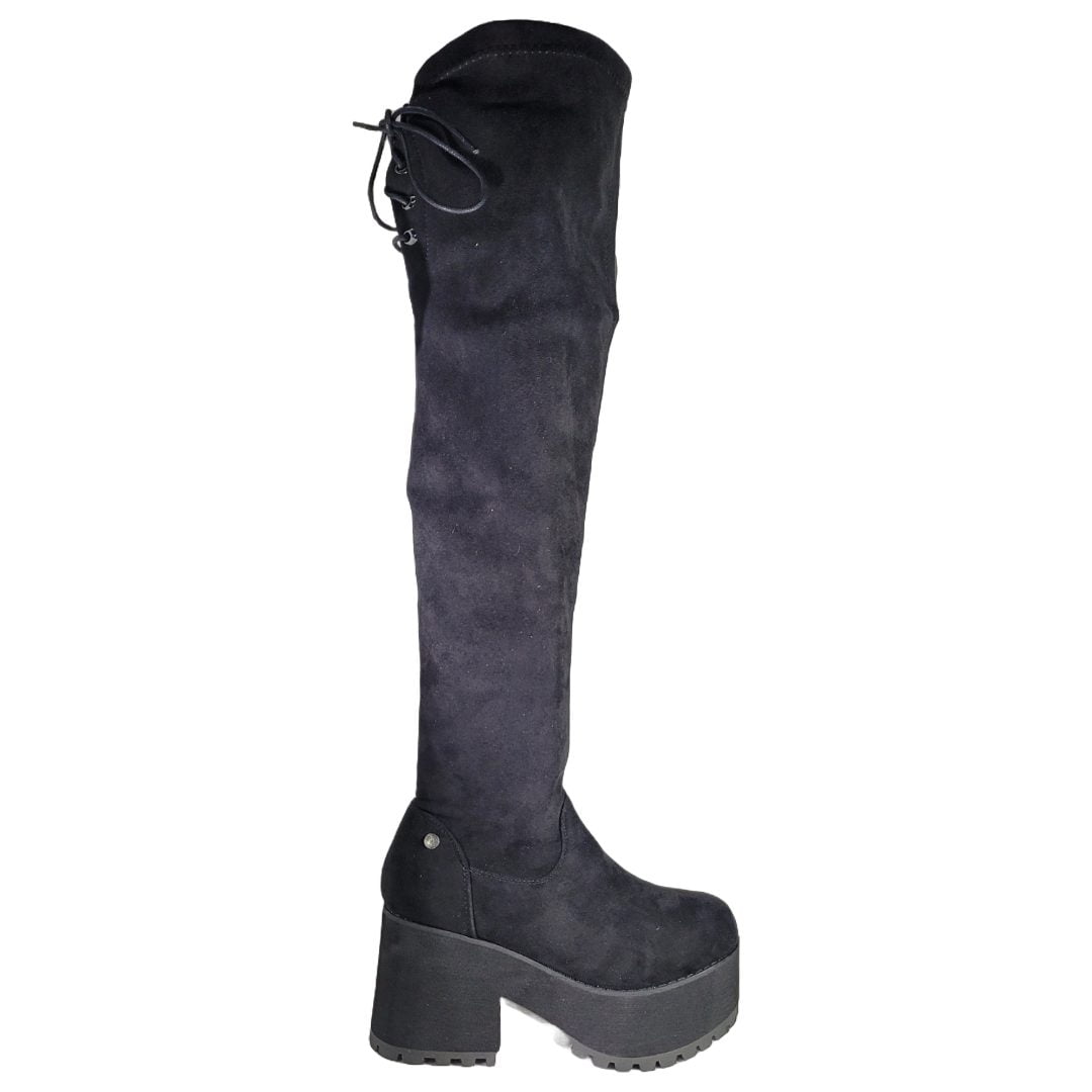 Botas Boteli Gamuza Negro | R71 - Talla 36