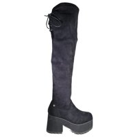Botas Boteli Gamuza Negro | R71 - Talla 36